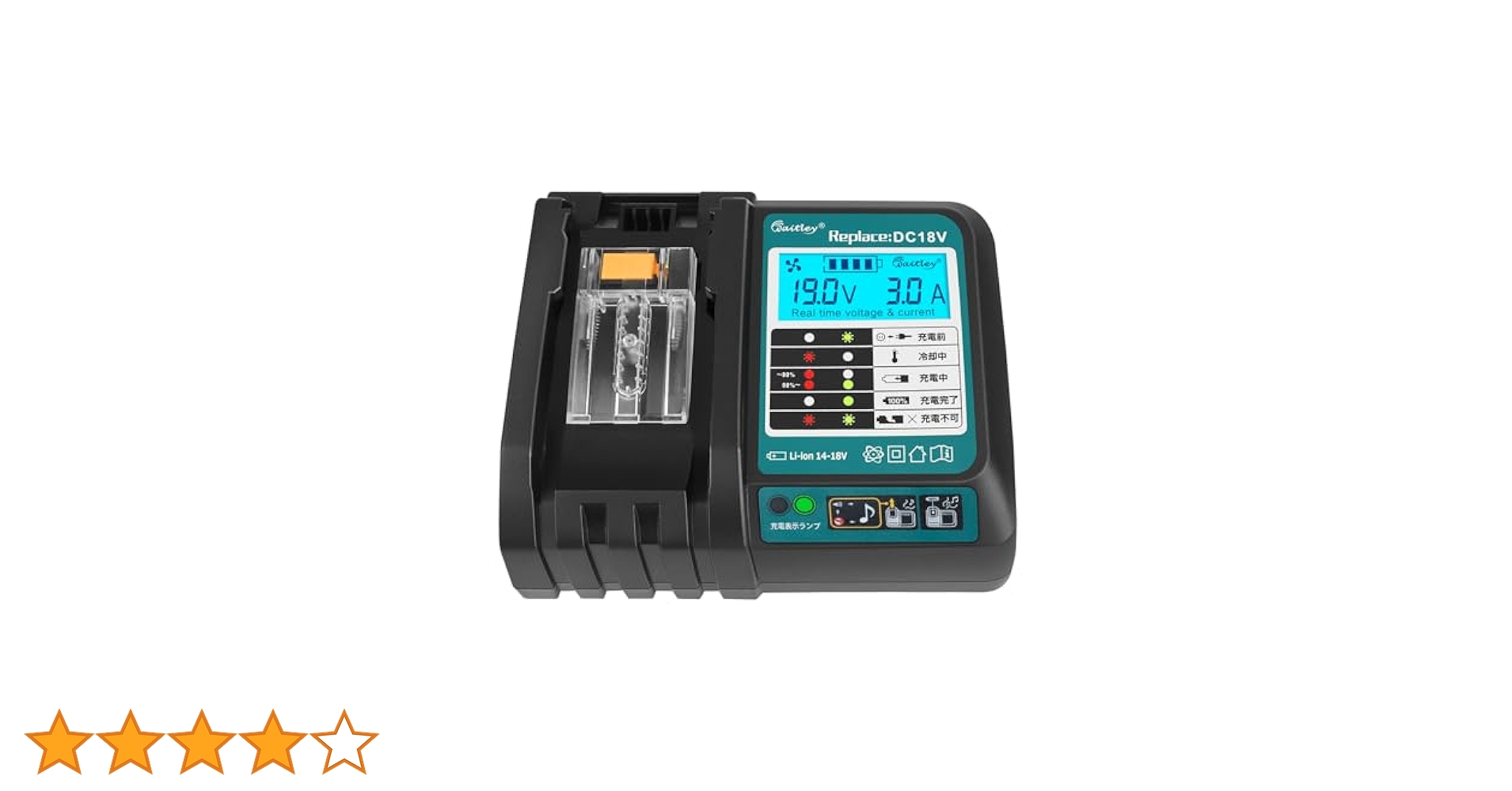 マキタ 充電器 DC18RC マキタ 純正 充電器 DC18RC 7.2V〜18V 日本仕様 正規品 : 買援隊